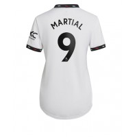 Manchester United Anthony Martial #9 Fotballklær Bortedrakt Dame 2022-23 Kortermet